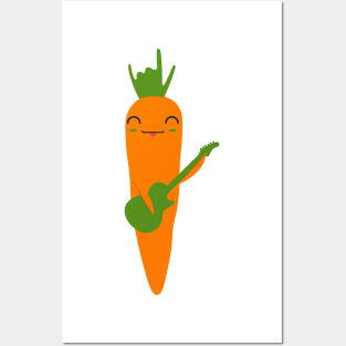 Rock and Roll Carrot Posters and Art